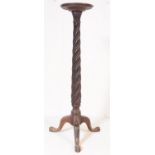 VICTORIAN 19TH CENTURY MAHOGANY MAH TOCHERE STAND