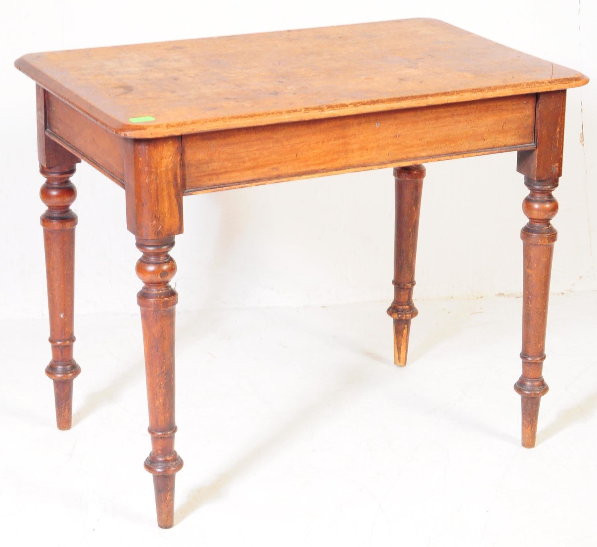 VICTORIAN 19TH CENTURY MAHOGANY WRITING TABLE DESK - Bild 2 aus 6