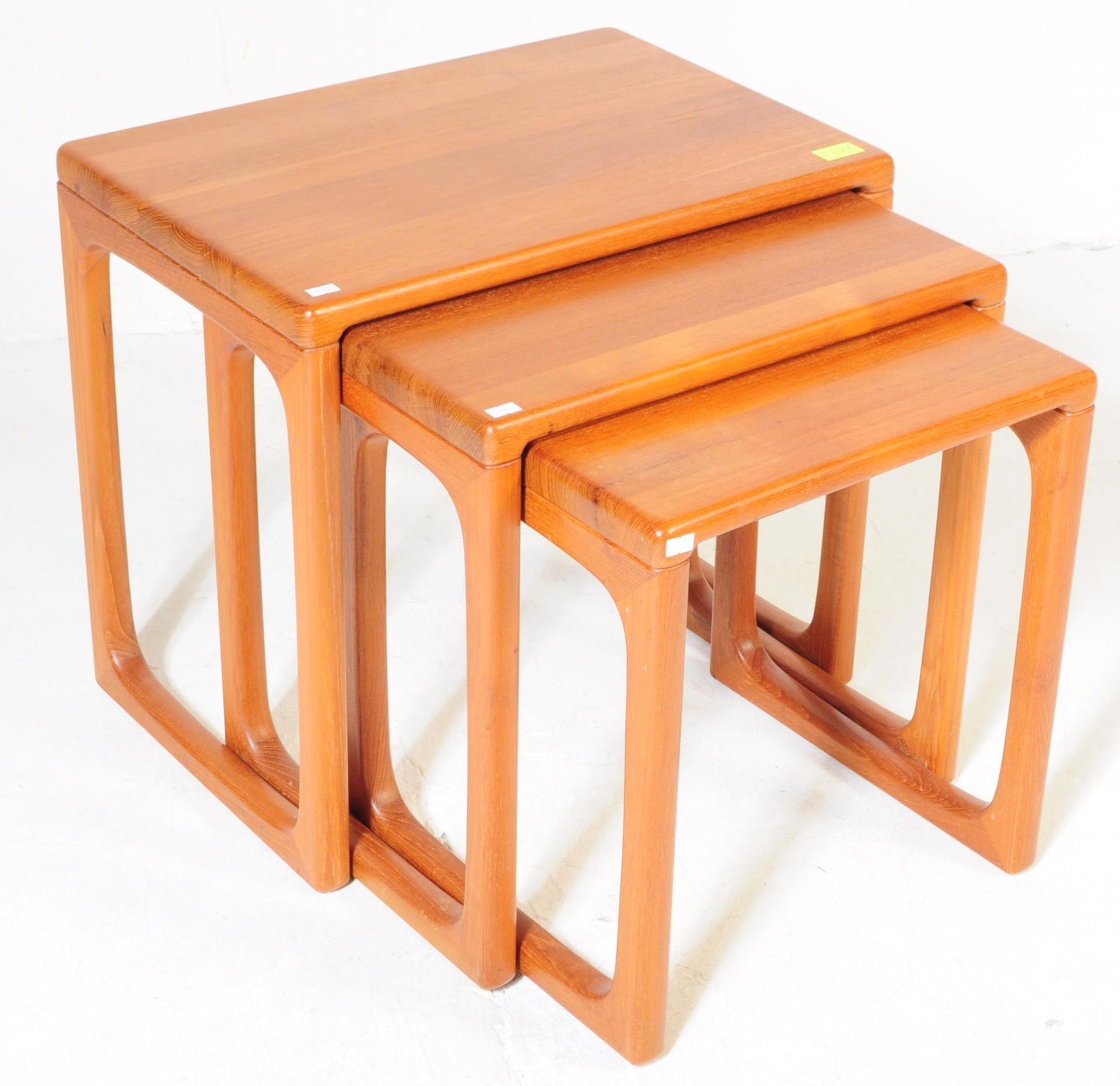 A VINTAGE RETRO 1970S TEAK NEST OF TABLES BY G-PLAN - Image 4 of 5