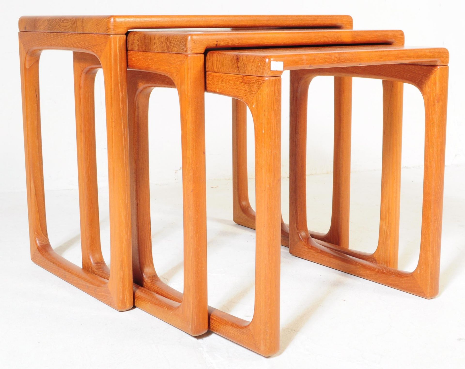A VINTAGE RETRO 1970S TEAK NEST OF TABLES BY G-PLAN - Image 3 of 5