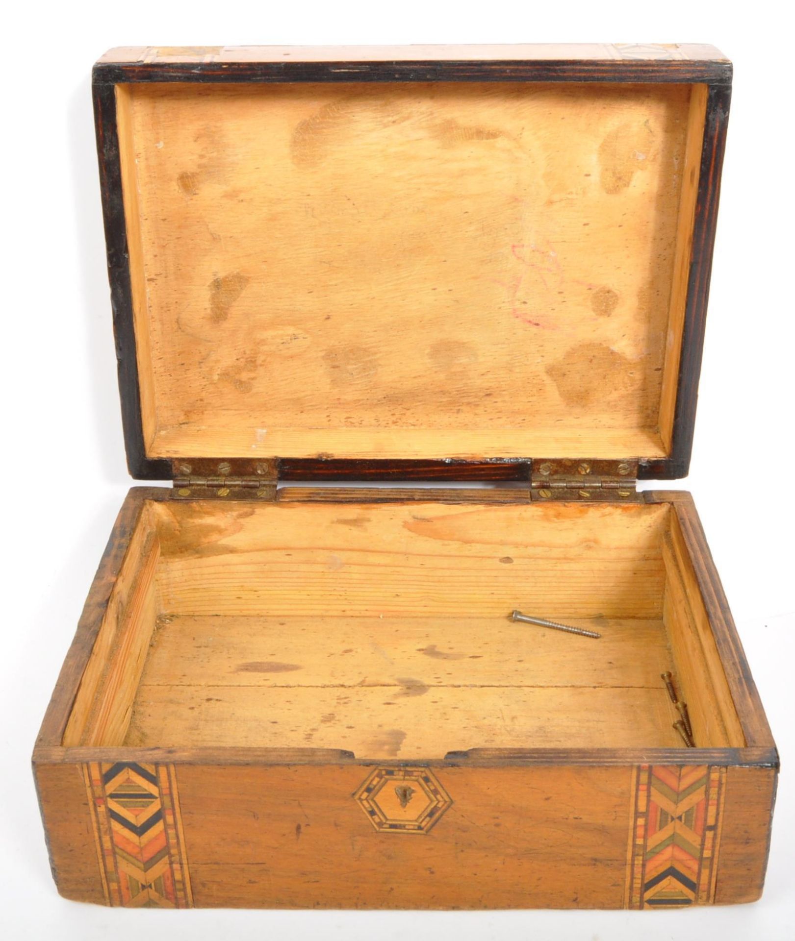 COLLECTION OF 19TH CENTURY & LATER WOODEN BOXES - Image 5 of 12