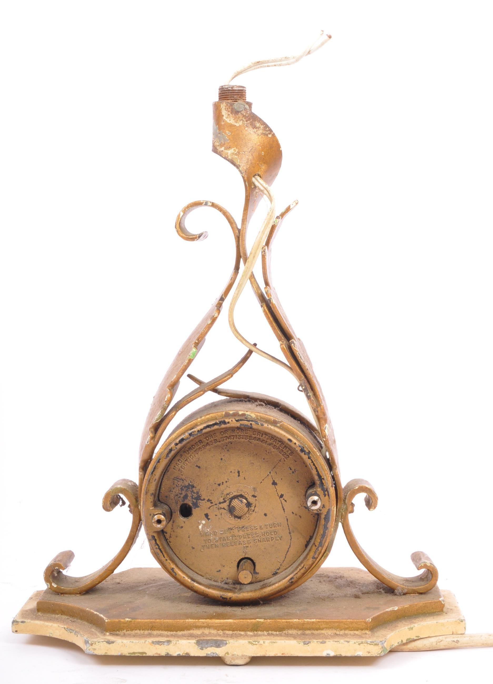 1940S SMITHS GILT METAL MANTEL CLOCK - Image 3 of 5