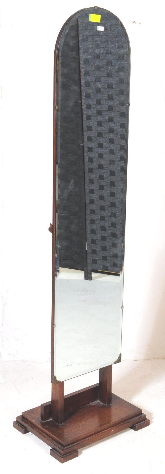 1930S ART DECO CHEVAL FREE STANDING MIRROR - Bild 2 aus 5