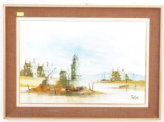 VINTAGE 1960S RONALD FOLLAND SIGNED PAINTING