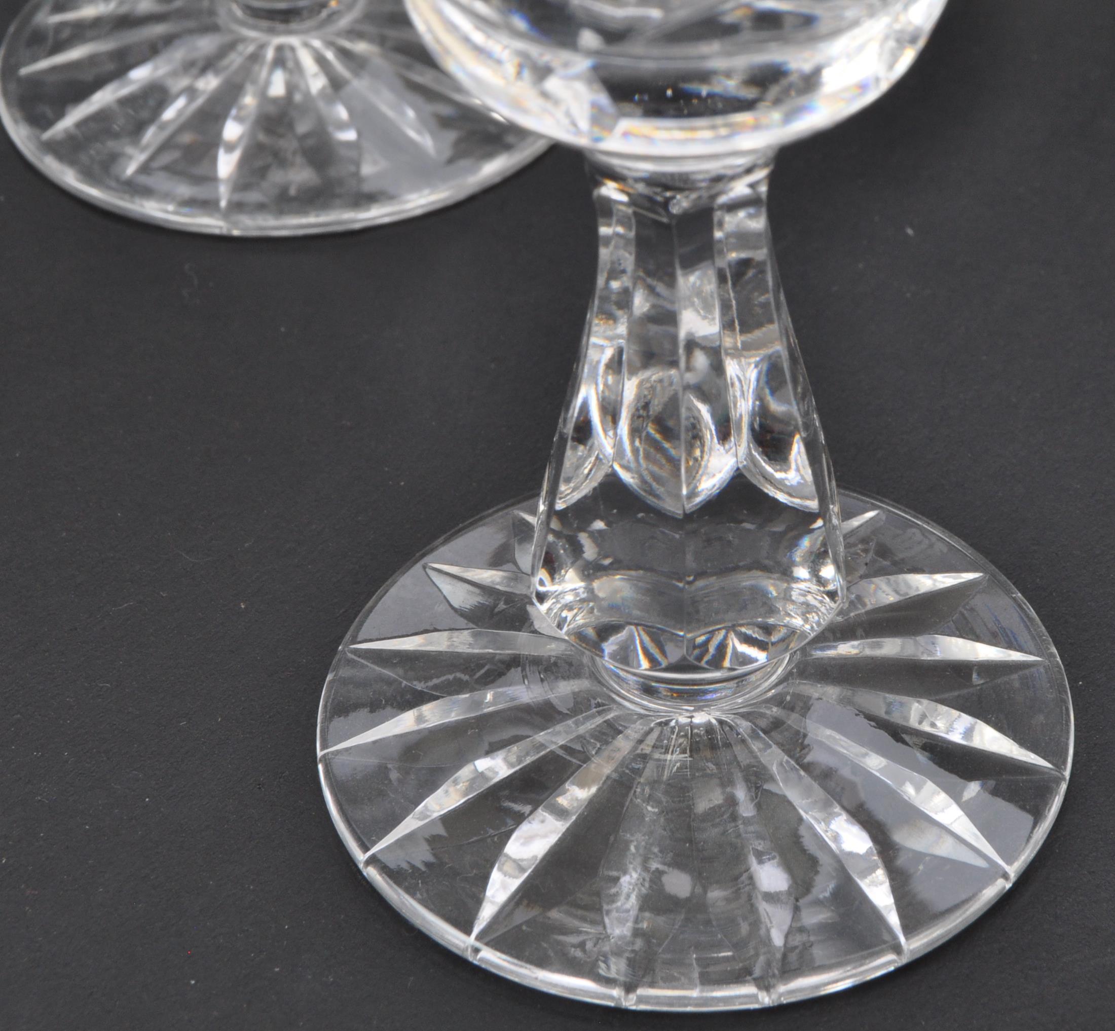 WATERFORD CRYSTAL - TWELVE SHERRY DRINKING GLASSES - Image 5 of 5