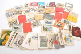 COLLECTION OF EDWARDIAN & LATER POSTCARDS