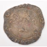 17TH CENTURY CHARLES I SILVER SHILLING COIN