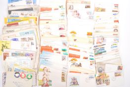 COLLECTION OF UK & FOREIGN FIRST DAY COVERS & OTHER STAMPS