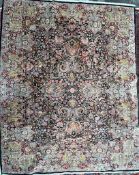 KIRMAN PERSIAN ISLAMIC CARPET FLOOR RUG