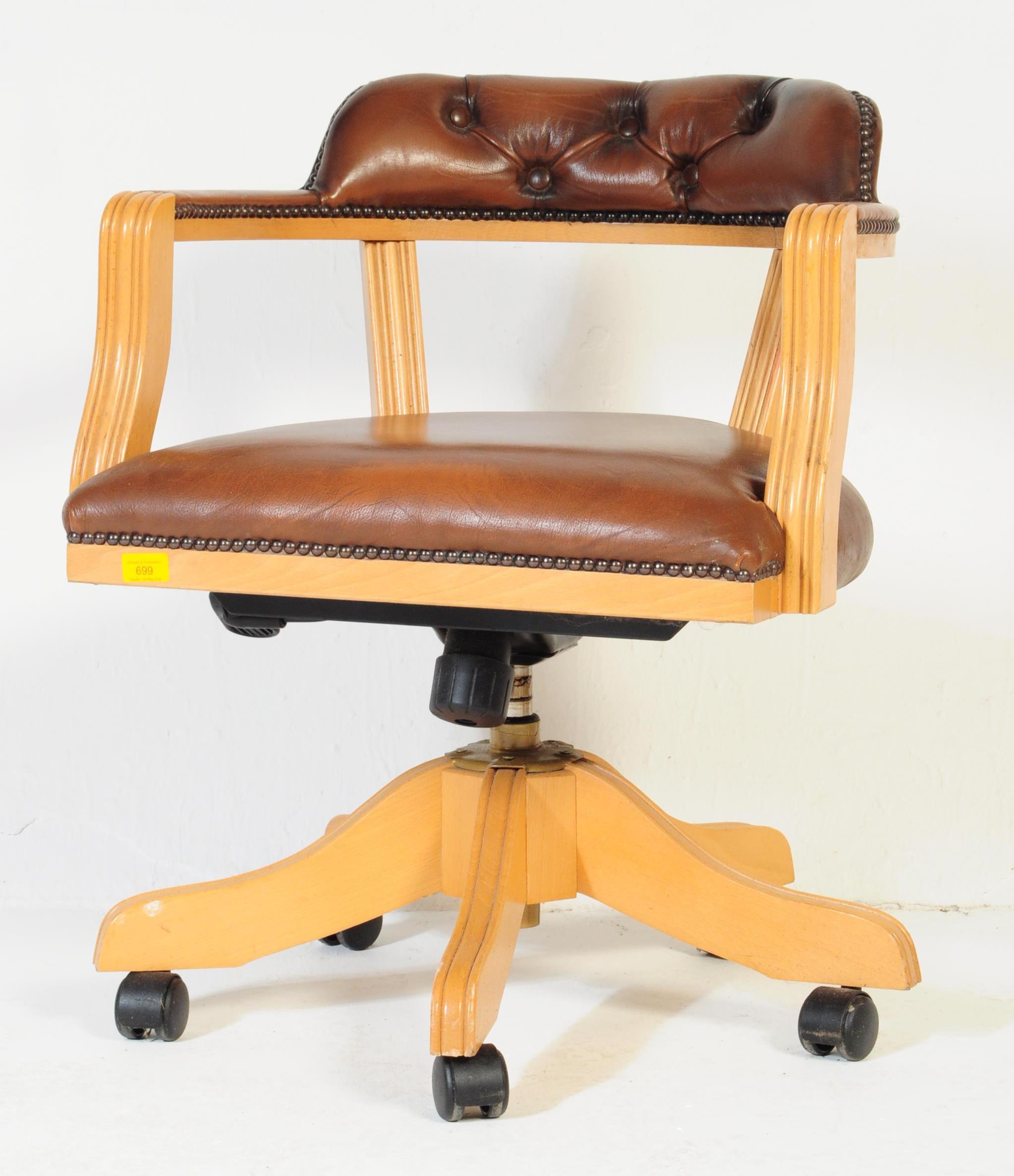 20TH CENTURY SWIVEL OFFICE CHAIR