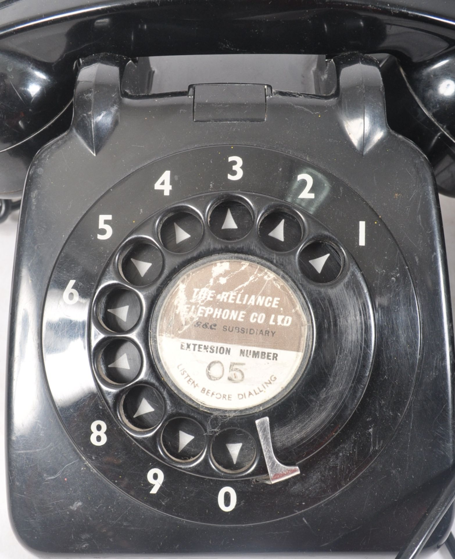 COLLECTION OF NINE VINTAGE 1970S ROTARY DIAL GPO TELEPHONES - Image 3 of 8