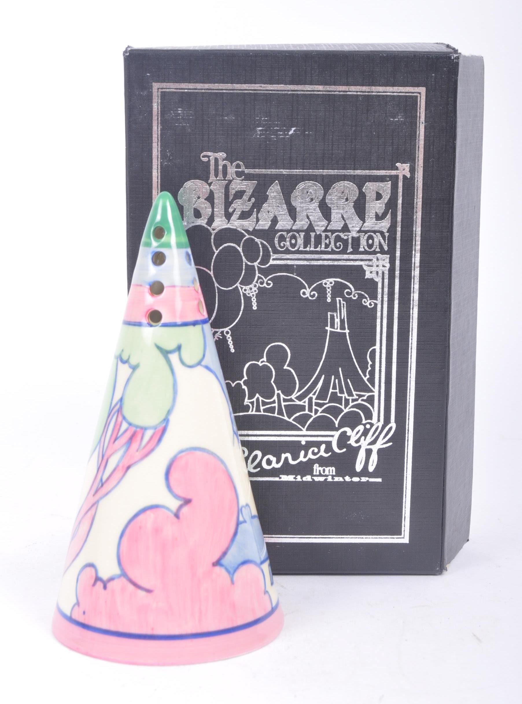 BIZARRE COLLECTION - CLARICE CLIFF BY MIDWINTER - SUGAR SHAKER