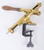 BREWERIANA - 'THE DON' - EARLY 20TH CENTURY BRASS CORKSCREW