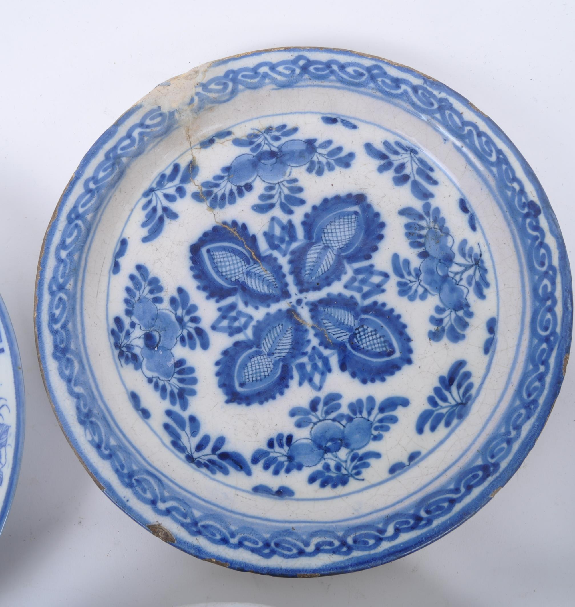COLLECTION OF 18TH & 19TH CENTURY BLUE AND WHITE CHINA - Image 7 of 13