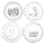 FOUR NINETEENTH CENTURY FRENCH TOPOGRAPHICAL PLATES