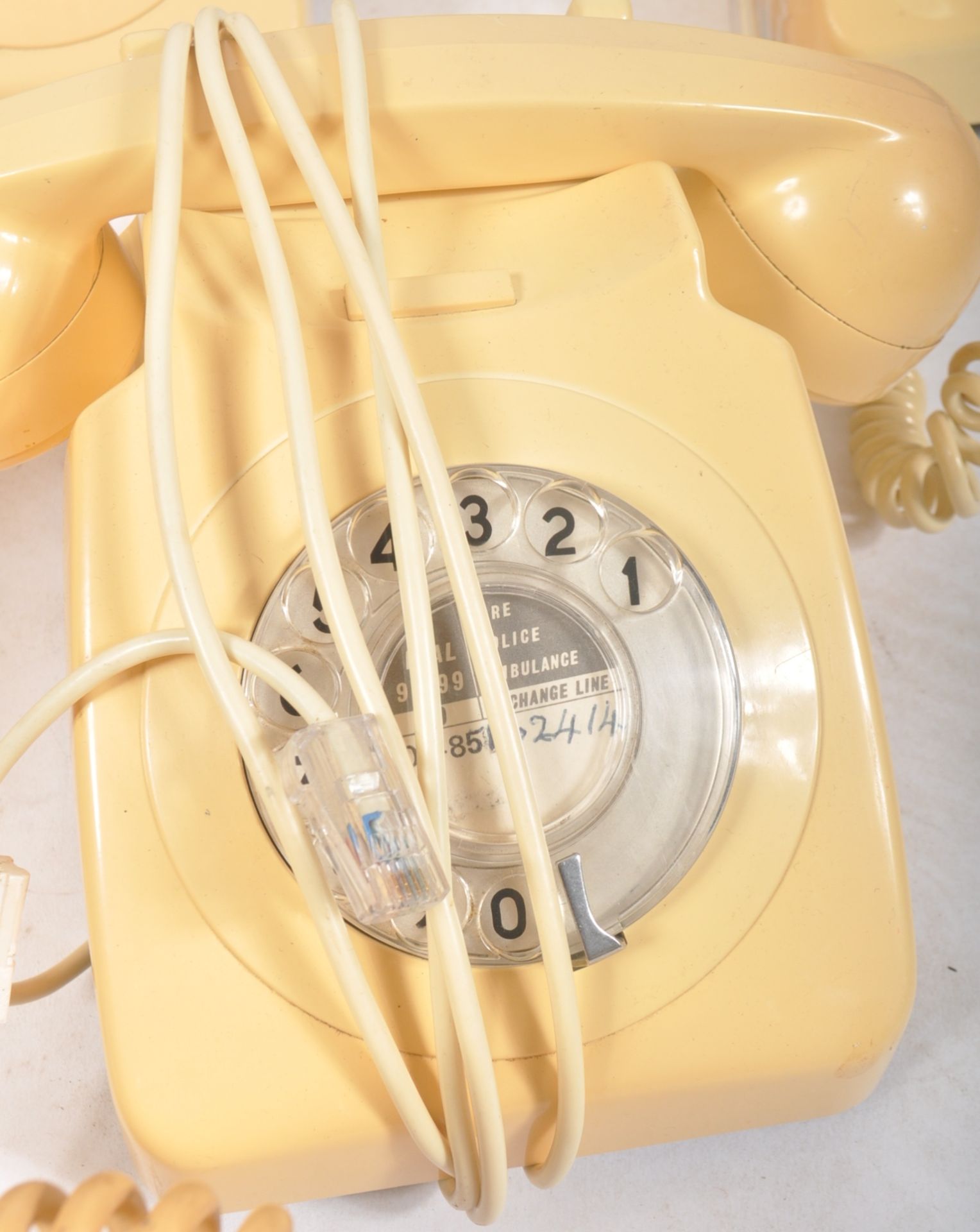 COLLECTION OF ELEVEN VINTAGE 1970S ROTARY DIAL GPO TELEPHONES - Image 3 of 5