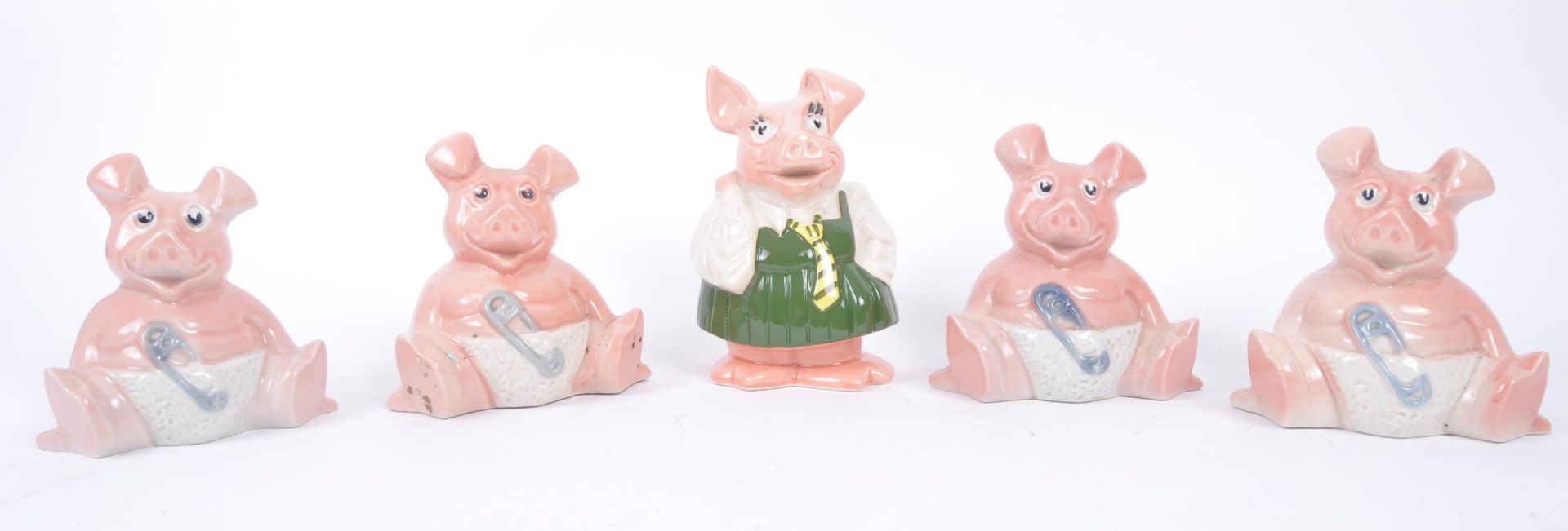 WADE - NATWEST - FIVE 1980S CERAMIC MONEY BOX PIGGY BANKS - Image 2 of 7