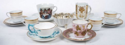 COLLECTION OF 19TH-20TH CENTURY DECORATIVE CHINA TEAPOTS