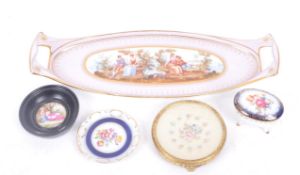 COLLECTION OF CONTINENTAL EARLY 20TH CENTURY FINE BONE CHINA
