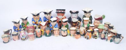 COLLECTION OF VINTAGE 20TH CENTURY TOBY JUGS