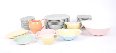 QUANTITY OF MIDCENTURY BRISTOL & DUDSON BROTHERS CERAMICS