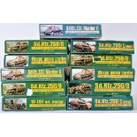 ?? - COLLECTION OF 1:72 SCALE ARMORED VEHICLE MODEL KITS