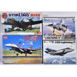 MODEL KITS - X4 ASSORTED AVIATION THEMED MODEL KITS