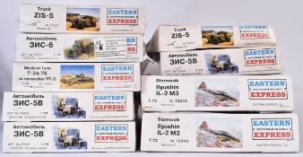 EASTERN EXPRESS - COLLECTION OF 1:72 SCALE MILITARY MODELS