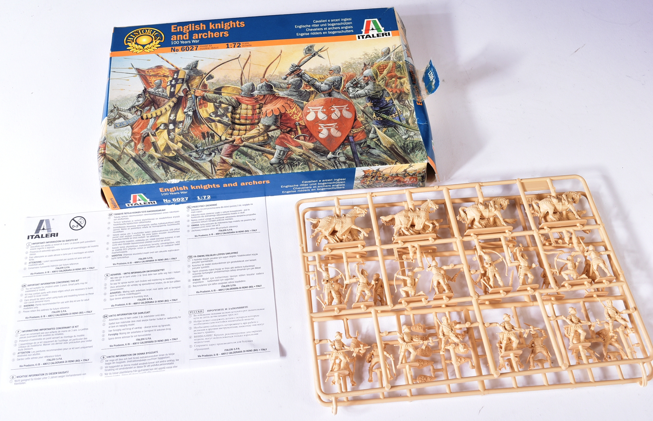 QUANTITY OF ITALIERI HISTORICS MILITARY MODEL KITS 1/72 SCALE - Image 5 of 7