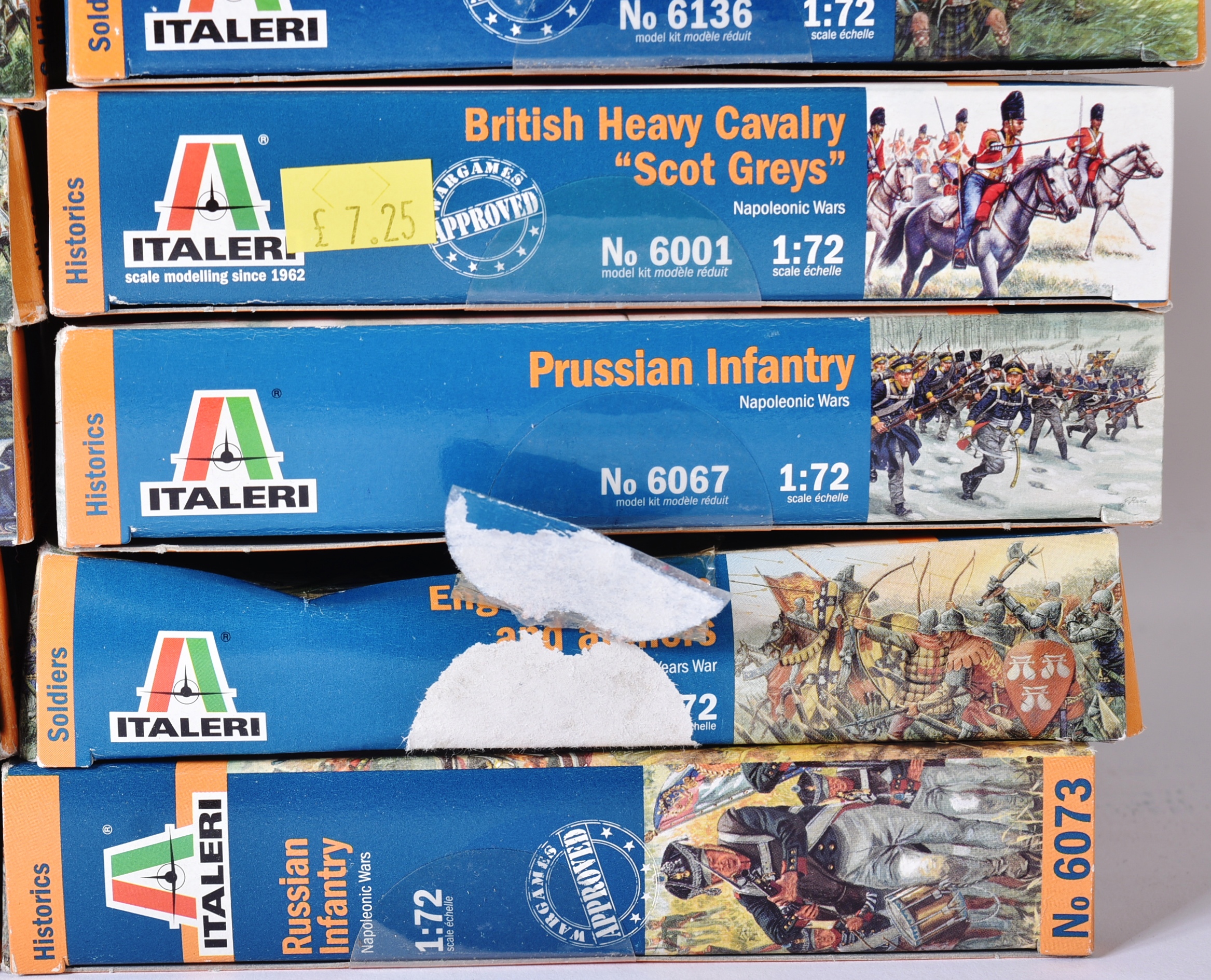 QUANTITY OF ITALIERI HISTORICS MILITARY MODEL KITS 1/72 SCALE - Image 3 of 7