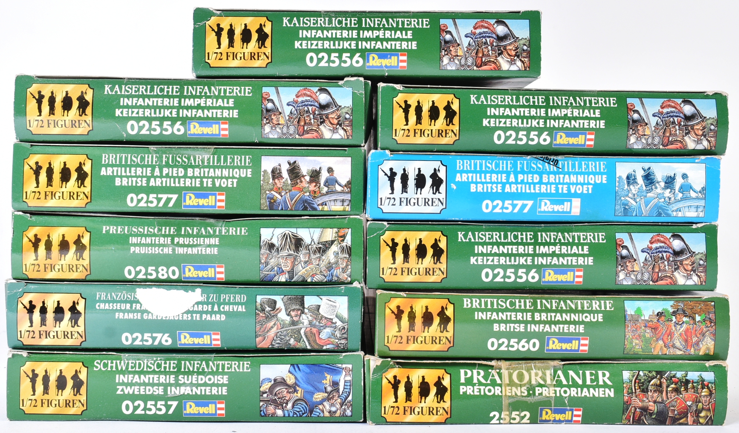 COLLECTION OF REVELL 1/72 MILITARY MODEL SETS / FIGURES