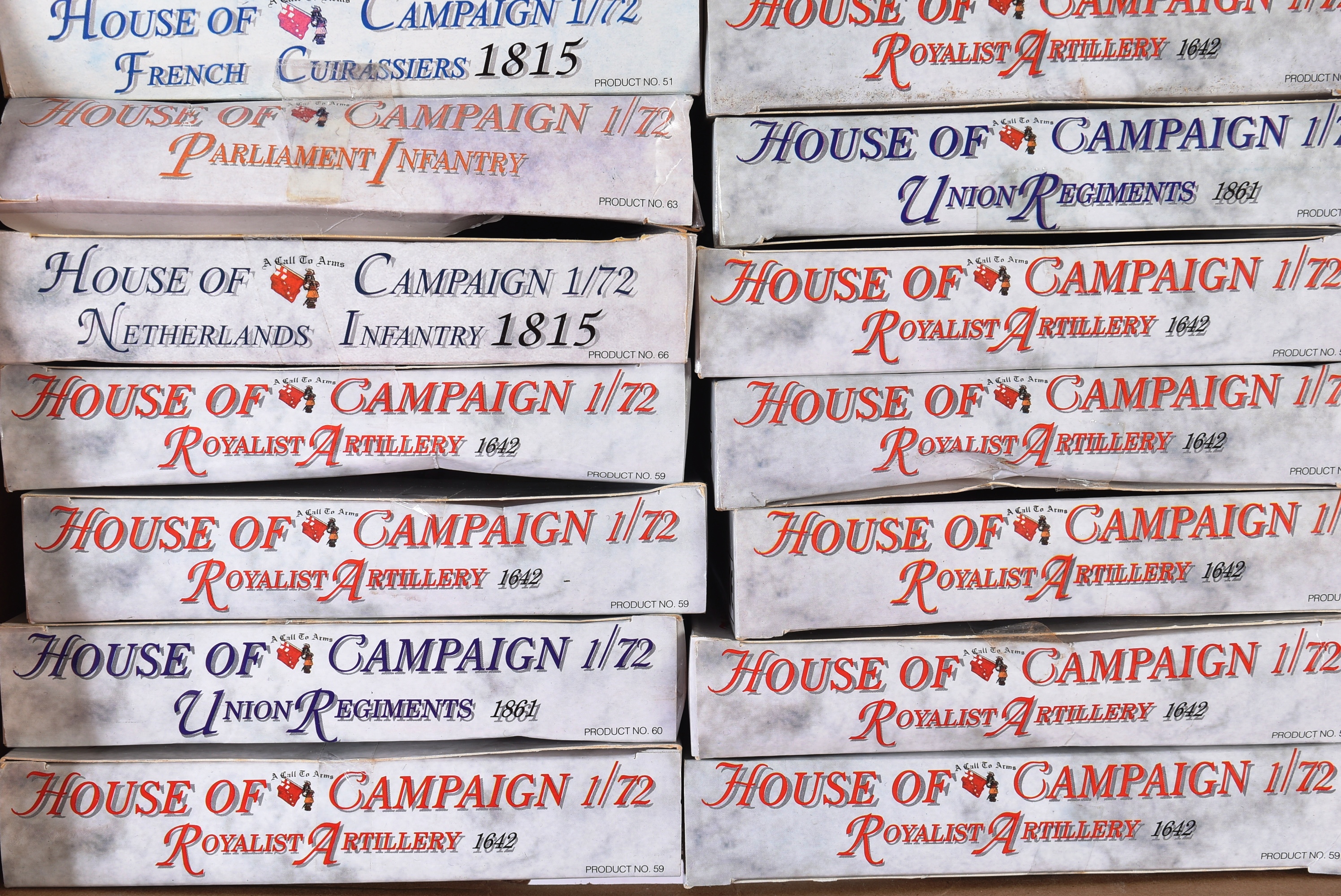 COLLECTION OF HOUSE OF CAMPAIGN MODEL KITS 1/72 SCALE - Image 2 of 6