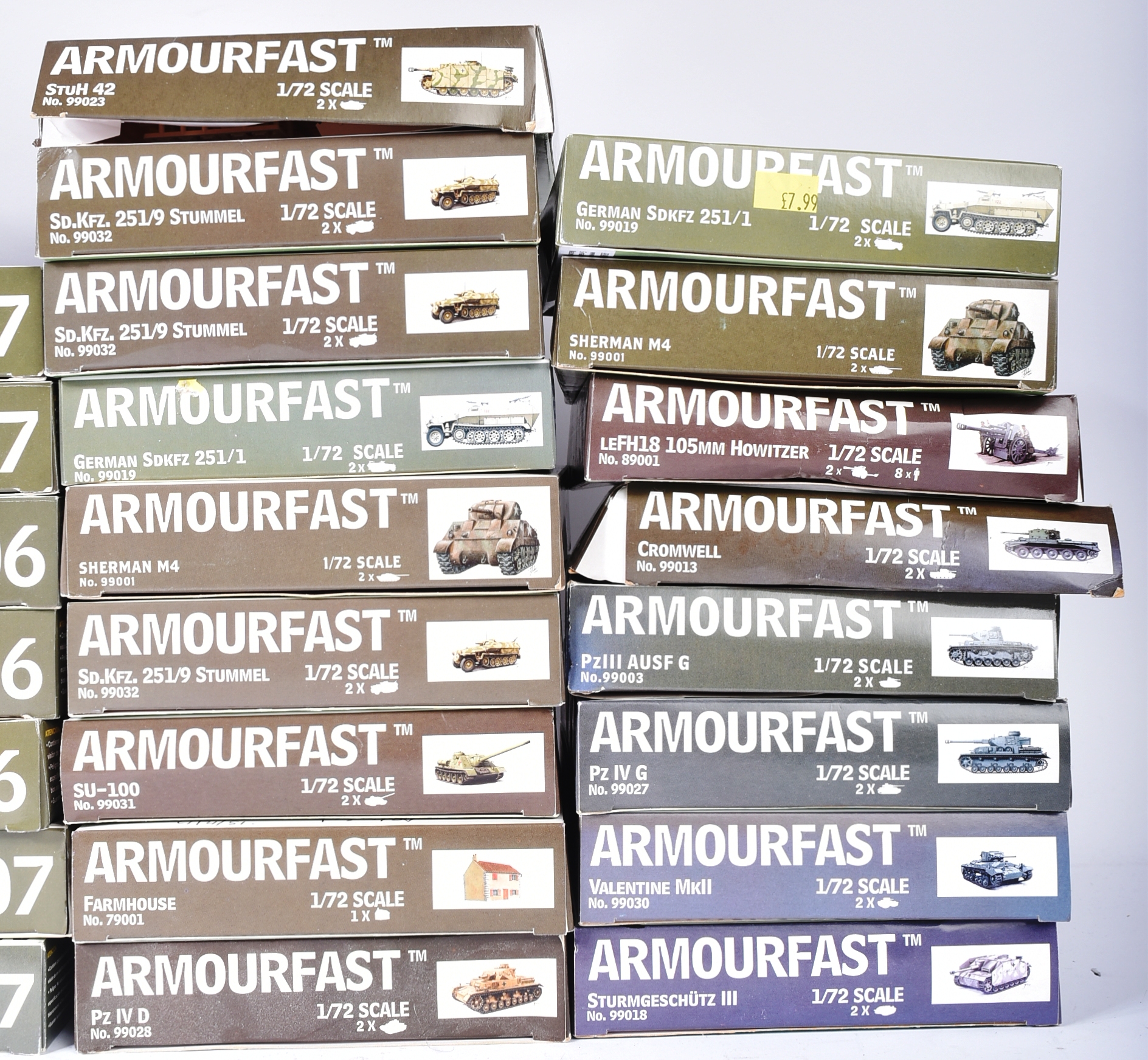 MODEL KITS - COLLECTION OF 1/72 SCALE ARMOURFAST MODEL KITS - Image 2 of 5