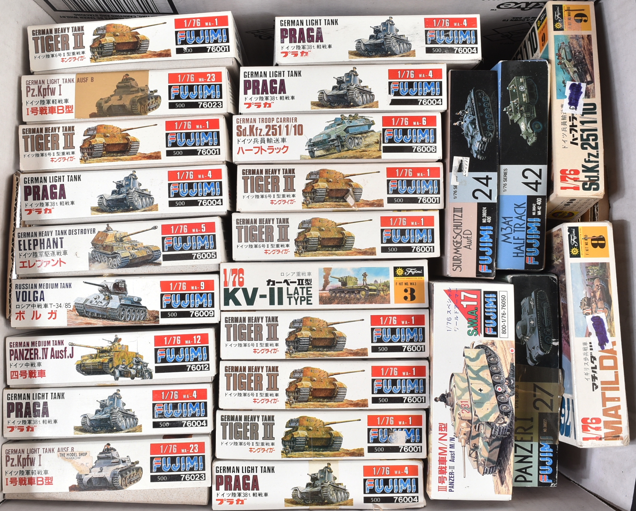 MODEL KITS - X25 FUJIMI PLASTIC MODEL KITS