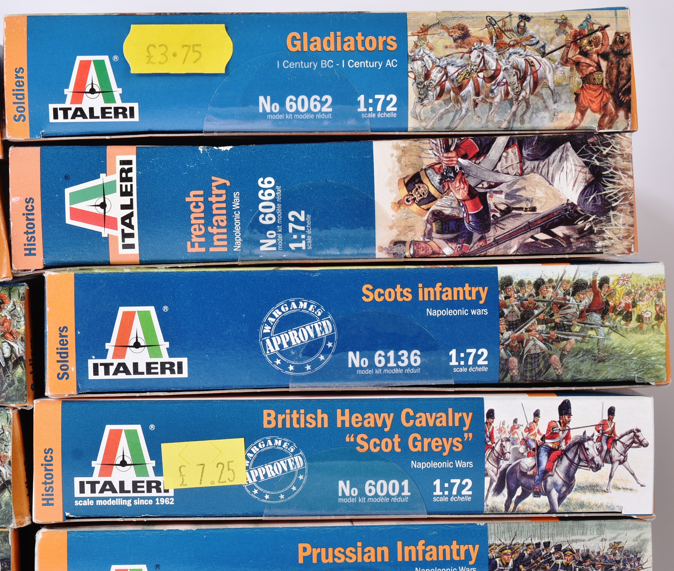 QUANTITY OF ITALIERI HISTORICS MILITARY MODEL KITS 1/72 SCALE - Image 2 of 7