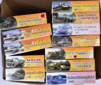 DRAGON - 1:72 SCALE BOXED ARMOURED VEHICLES MODEL KITS
