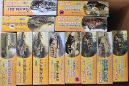 DRAGON - COLLECTION OF 1:72 ARMORED VEHICLE MODEL SETS