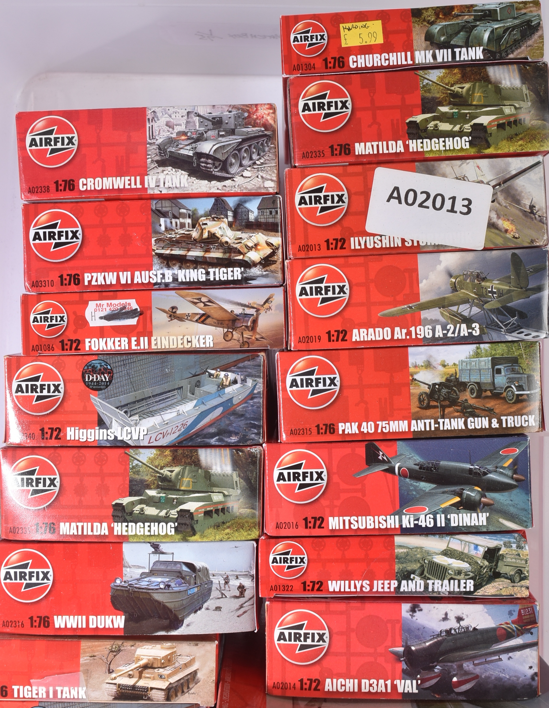 MODEL KITS - COLLECTION OF X22 AIRFIX PLASTIC MODEL KITS - Image 4 of 7