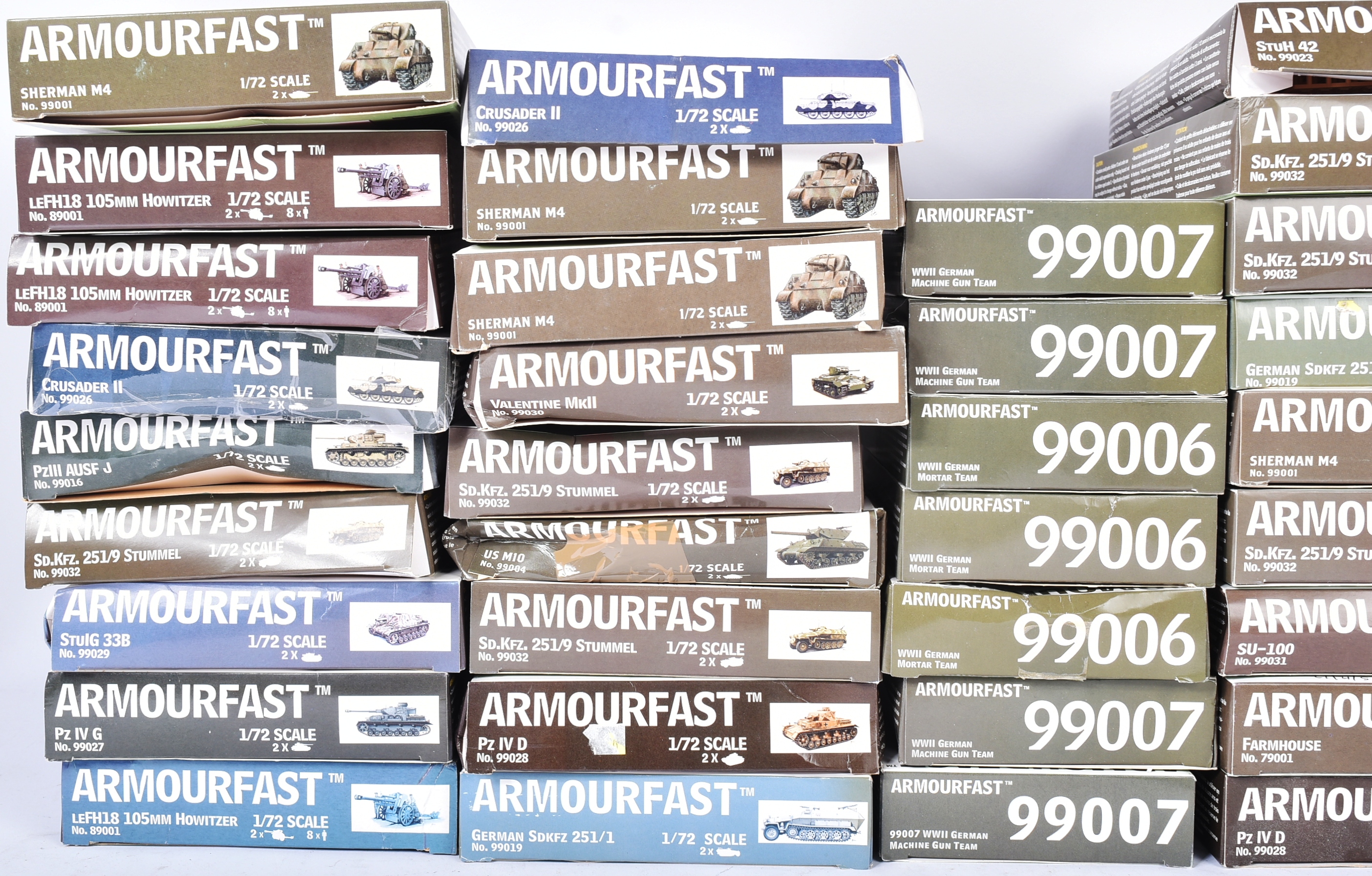 MODEL KITS - COLLECTION OF 1/72 SCALE ARMOURFAST MODEL KITS - Image 3 of 5