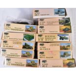 COLLECTION OF PST MILITARY VEHICLE MODEL KITS