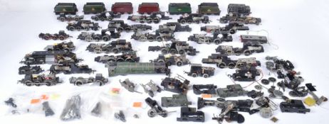 MODEL RAILWAY - COLLECTION OF OO GAUGE LOCOMOTIVE ENGINE SPARE PARTS