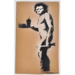 BANKSY - DISMALAND, 2015 - THE CAVEMAN