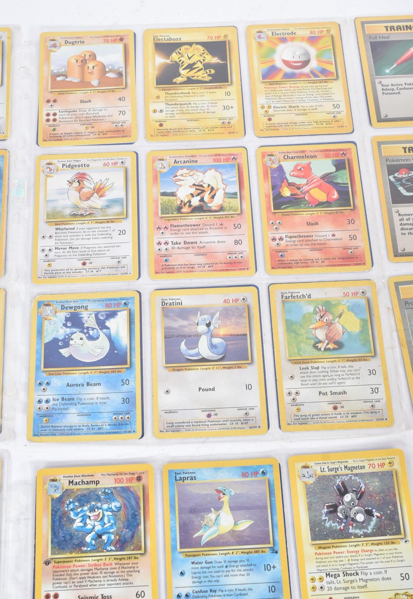 POKEMON - COLLECTION OF BASE SET TRADING CARDS - Image 6 of 14