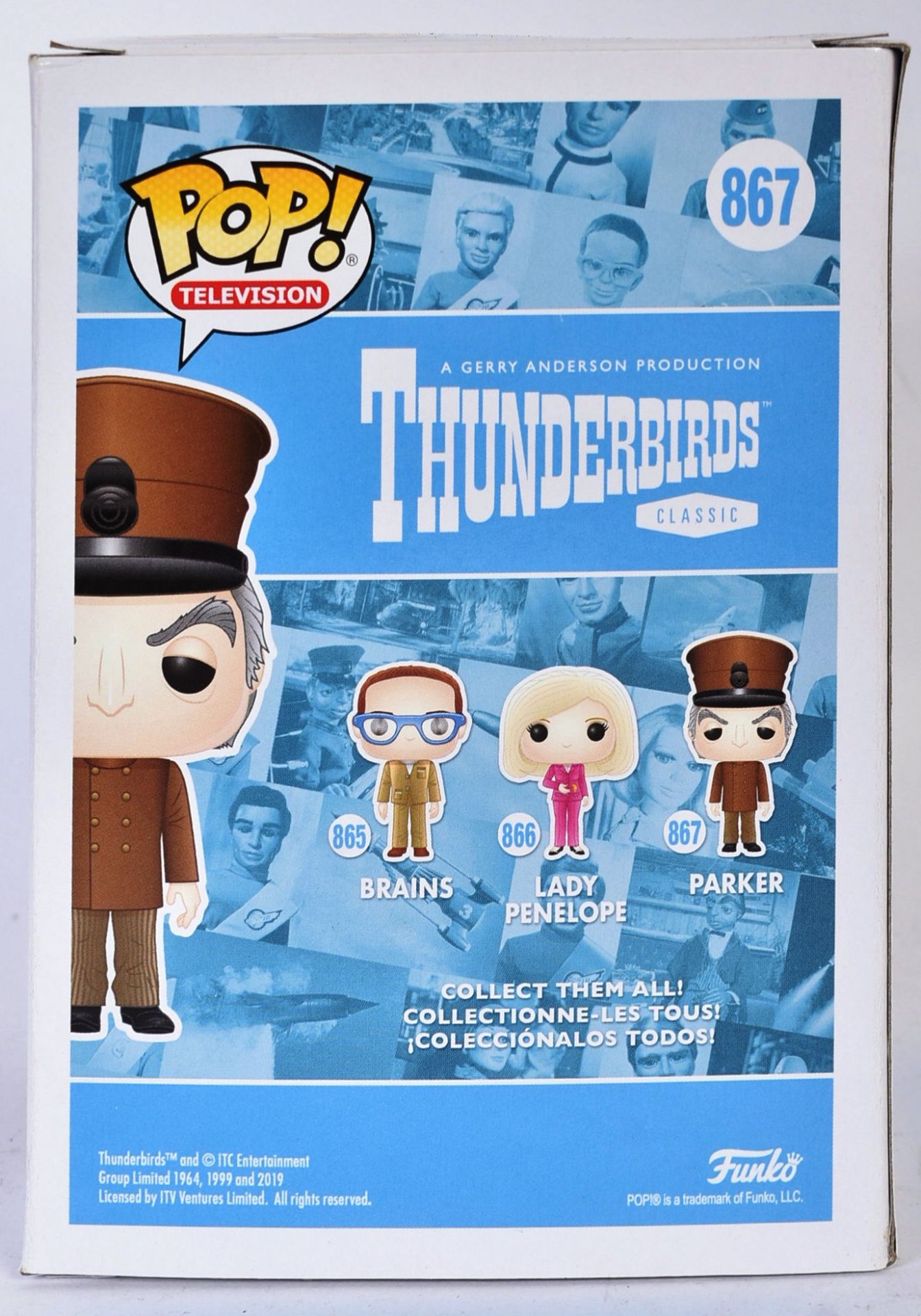 THUNDERBIRDS - DAVID GRAHAM - PARKER SIGNED FUNKO - Image 4 of 5