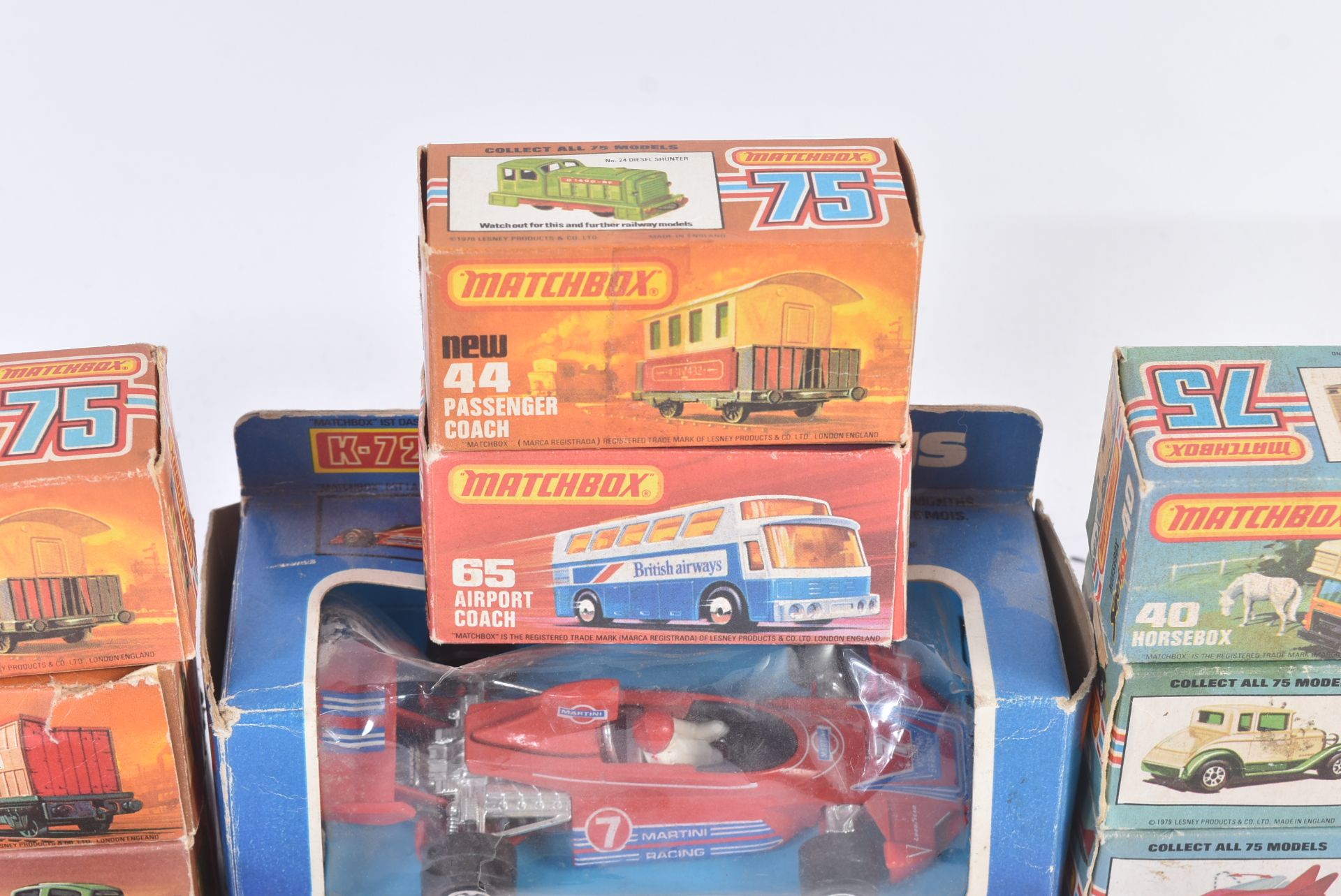 VINTAGE MATCHBOX DIECAST MODEL CARS & HOTWHEELS SUPER RALLY CASE - Image 6 of 8