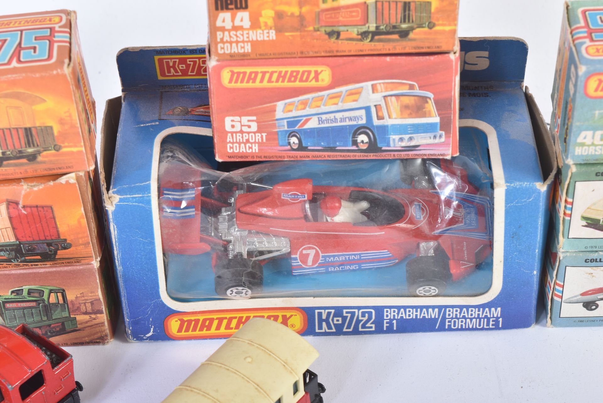 VINTAGE MATCHBOX DIECAST MODEL CARS & HOTWHEELS SUPER RALLY CASE - Image 8 of 8