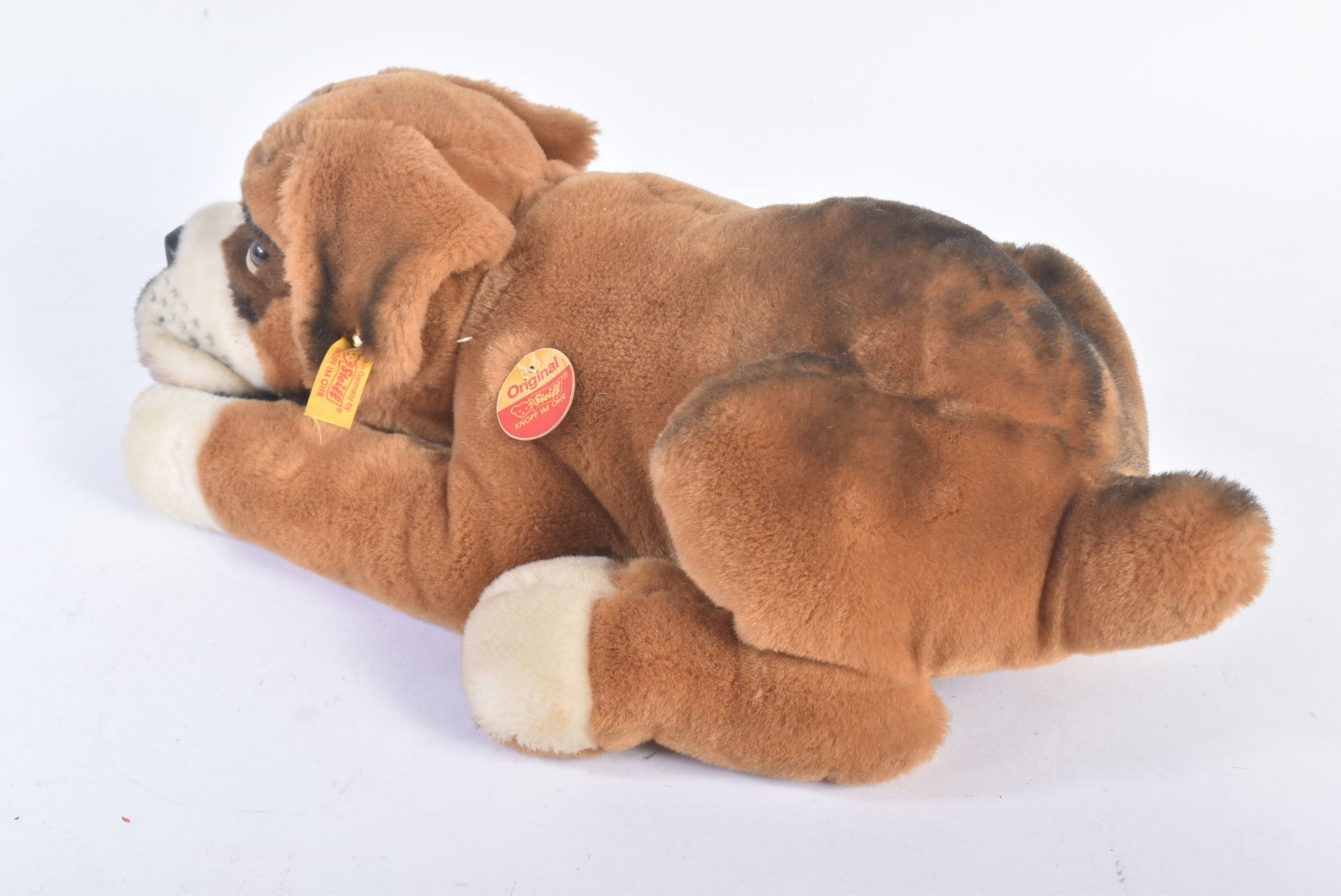 GERMAN STEIFF SOFT TOY TEDDY BEAR KNOPF IM OHR SAINT BERNARD - Image 4 of 5