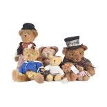 COLLECTION OF X7 SOFT TEDDY BEARS