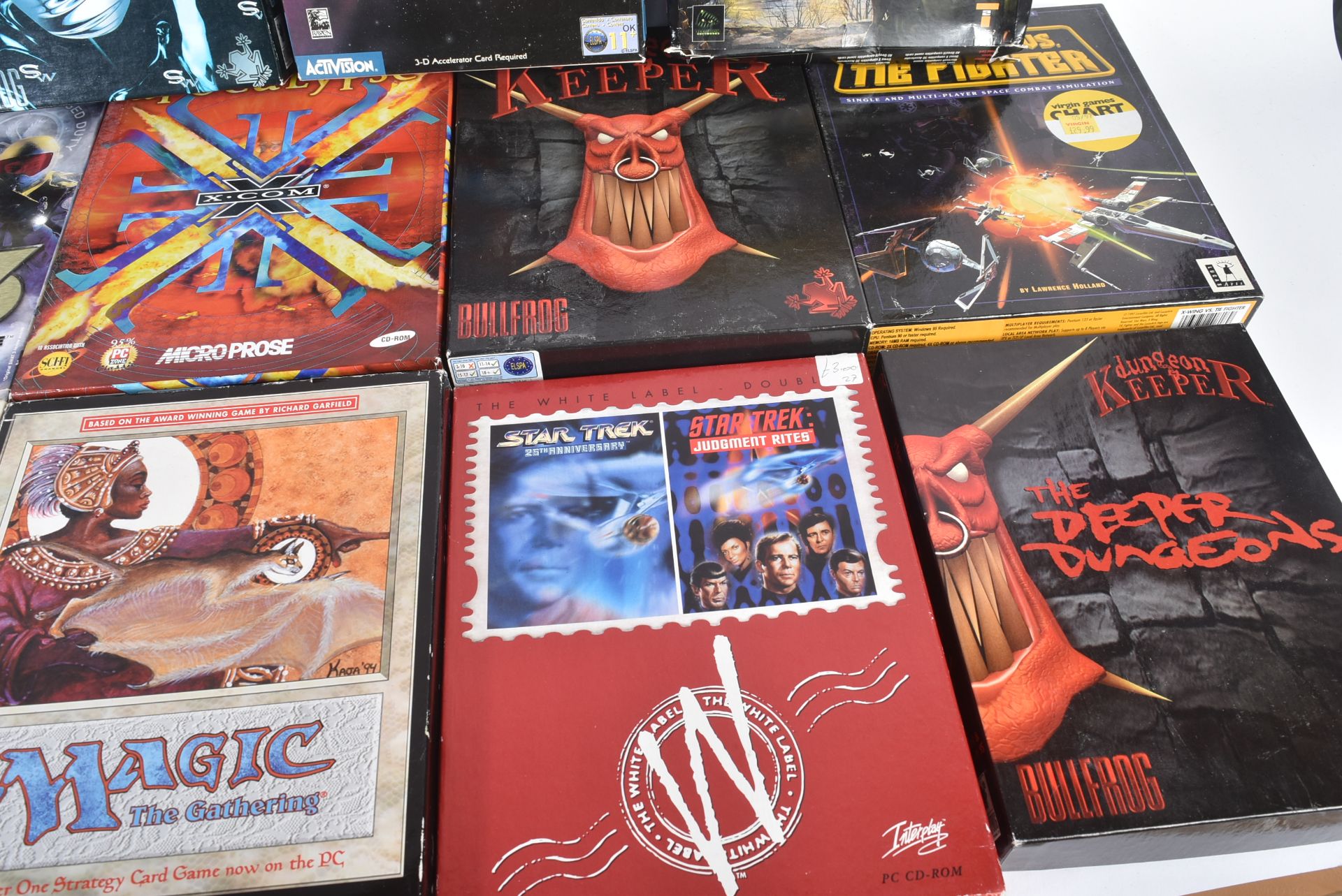 RETRO GAMING - COLLECTION OF VINTAGE BIG BOX PC VIDEO GAMES - Bild 3 aus 5