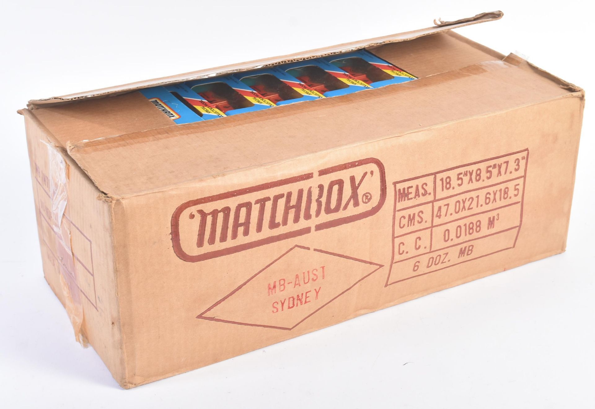 MATCHBOX 1-75 SERIES TRADE BOX DIECAST MODEL CARS - Image 4 of 4